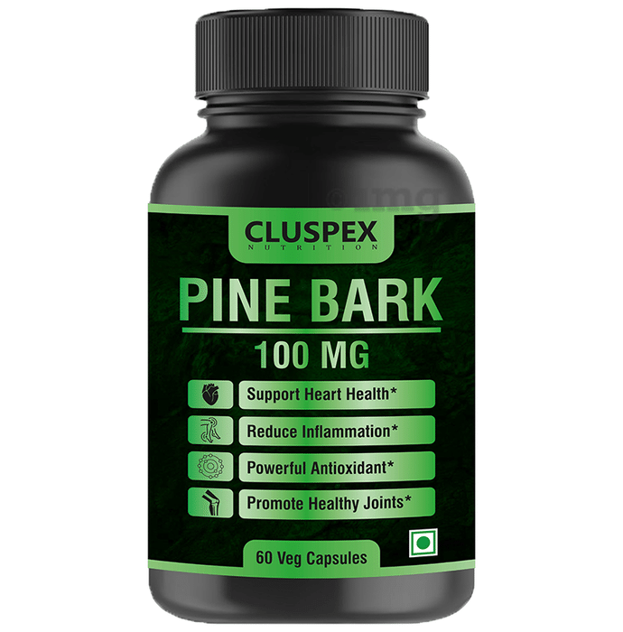 Cluspex Nutrition Pine Bark 100mg Veg Capsule