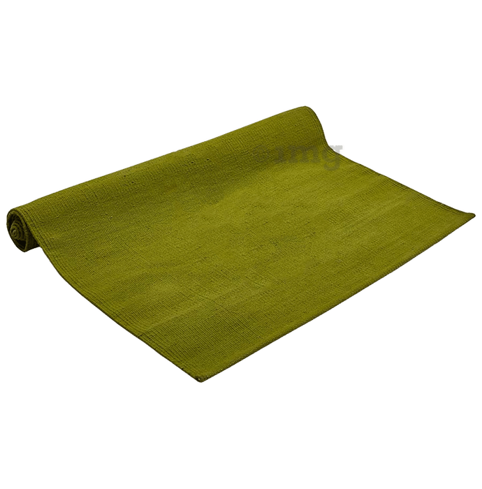 Sarveda Cotton Yoga Mat Green