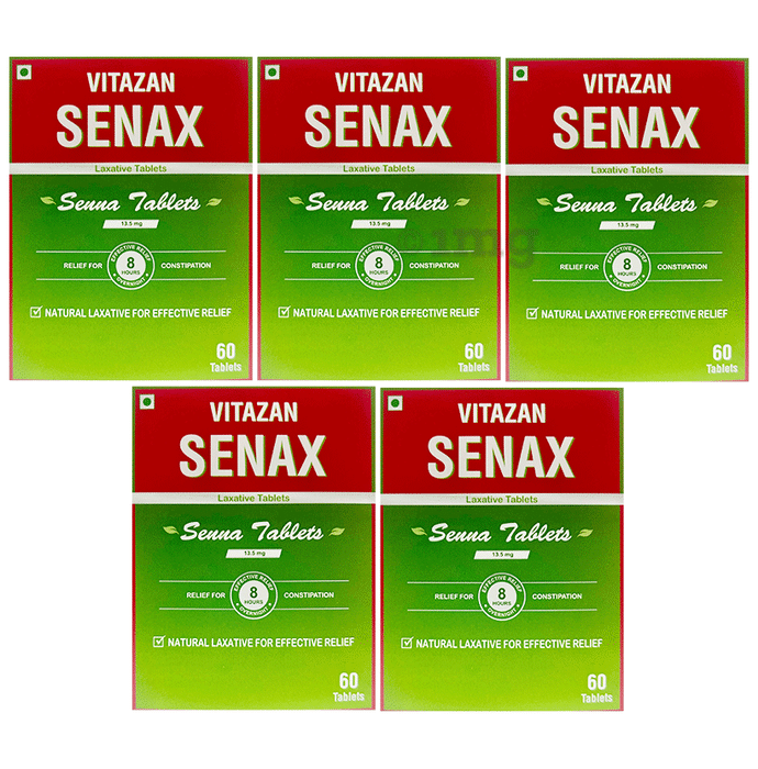 Vitazan Senax Laxative Senna Tablet (60 Each)