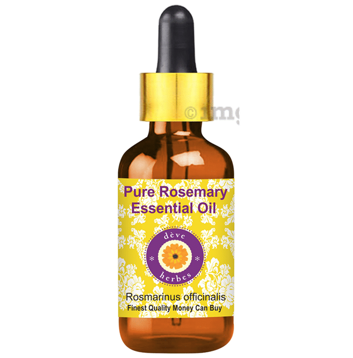Deve Herbes Pure Rosemary Essential Oil with Dropper