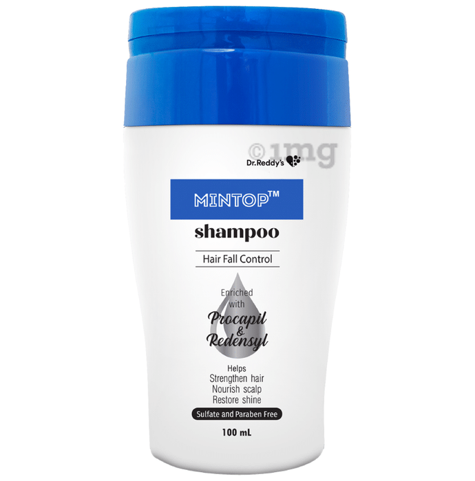 Mintop Shampoo for Hair Fall Control | Sulphate & Paraben-Free
