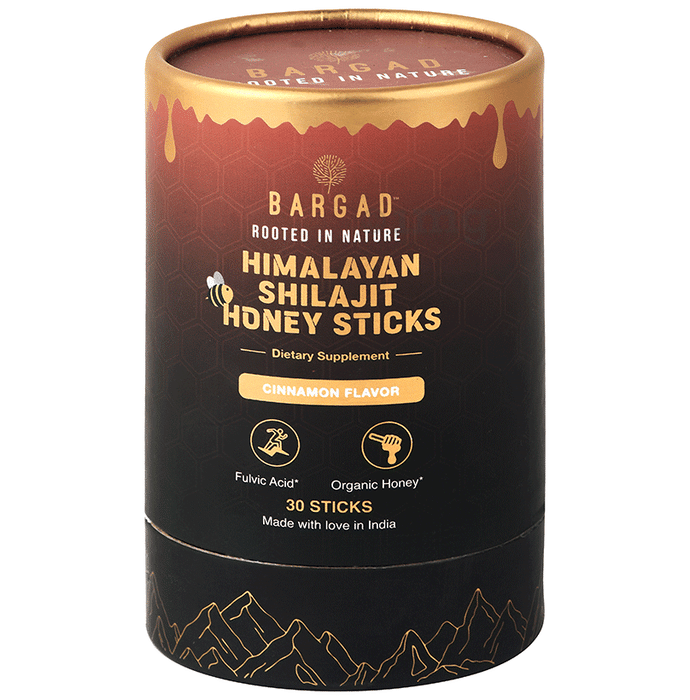 Bargad Himalayan Shilajit Honey Sticks Cinnamon Organic Honey