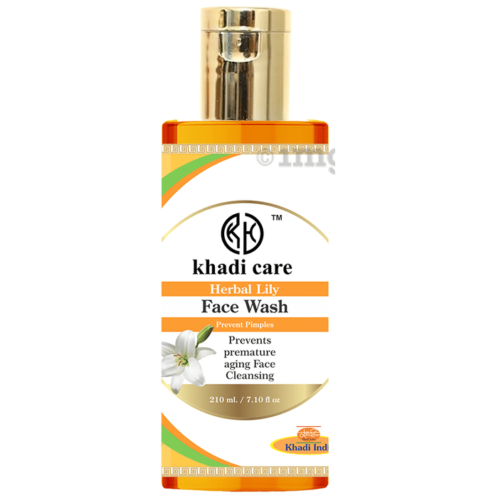 Khadi Care Herbal Lily Face Wash