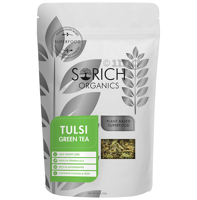 Sorich Organics Green Tea Tulsi