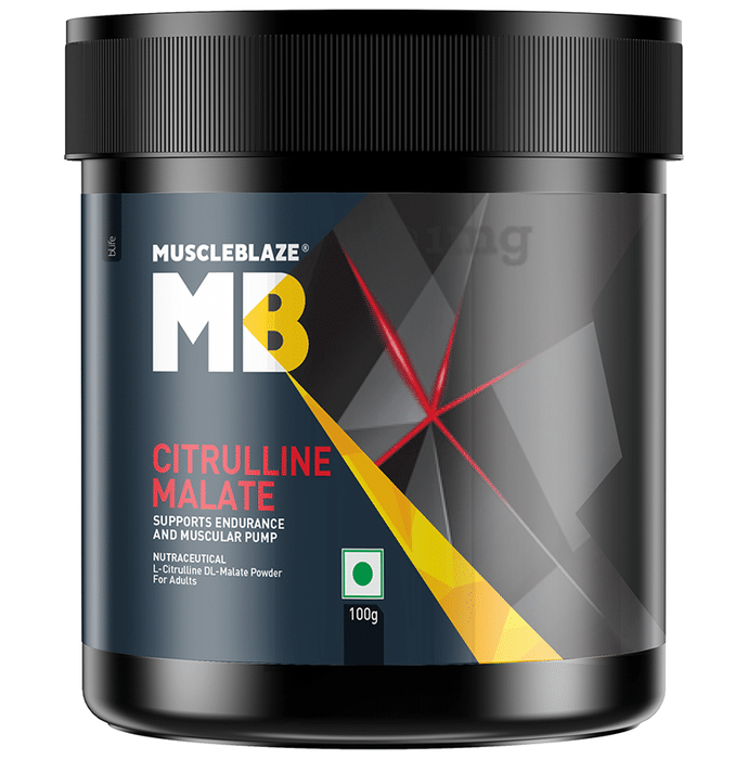 MuscleBlaze L-Citrulline-DL-Malate | Powder for Endurance & Muscular Pump
