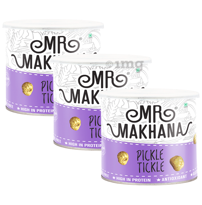 Mr Makhana Pickle Tickle (50gm Each)