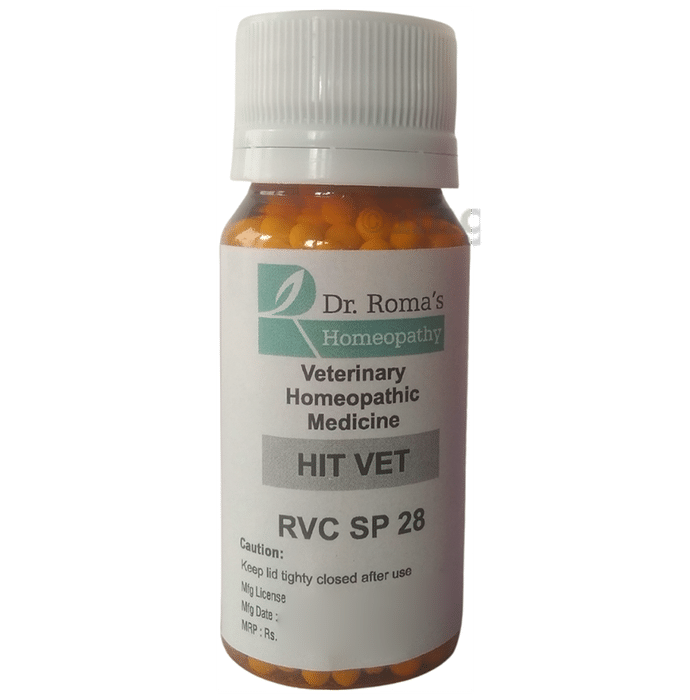 Dr. Romas Homeopathy RVC SP 28 Hit Vet Globules