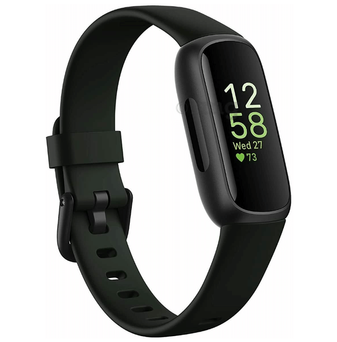 Fitbit Inspire 3 Health & Fitness Tracker Midnight Zen Black