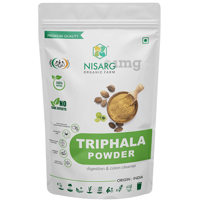 Nisarg Organic Farm Premium Quality Triphala Powder