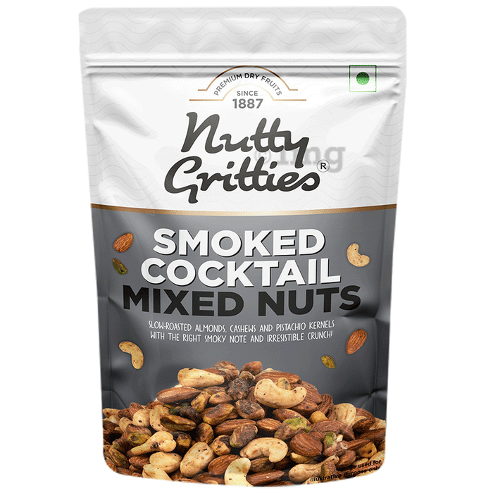 Nutty Gritties Smoked Cocktail Mixed Nuts