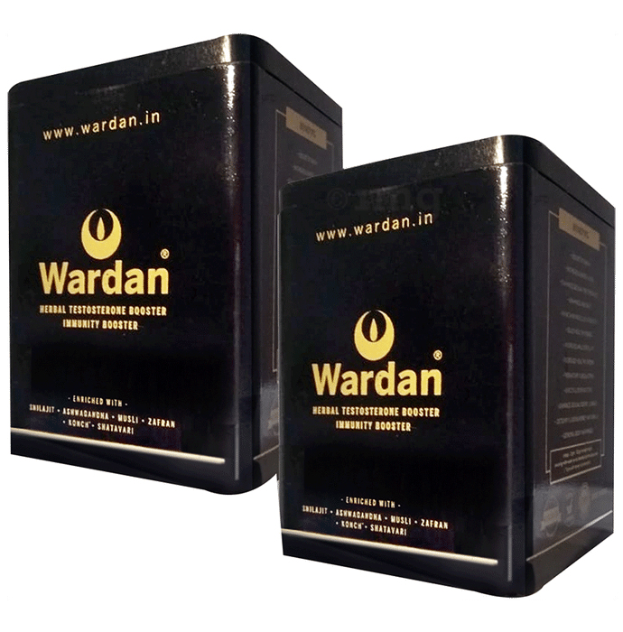 Wardan Pharma Herbal Testosterone Booster Powder(300gm Each)