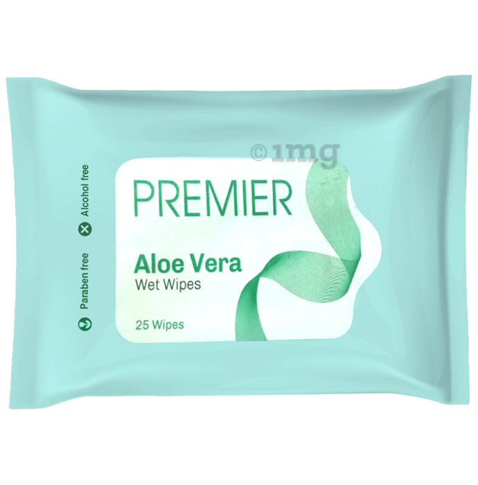 Premier Aloe Vera Wet Wipe (25 Each)