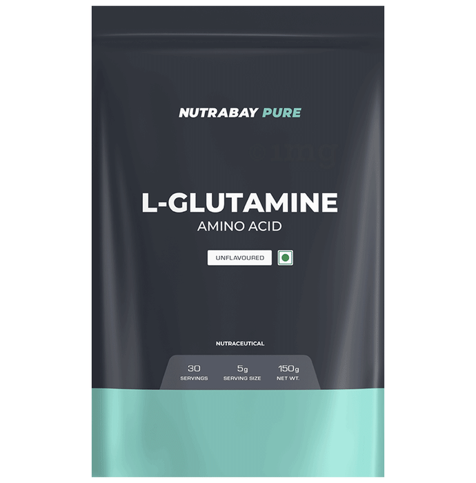 Nutrabay L-Glutamine Amino Acid Powder Unflavored