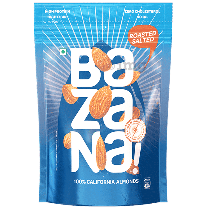 Bazana 100% California Almonds Roasted Salted
