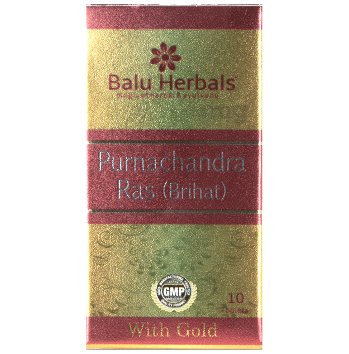 Balu Herbals Purnachandra Ras Gold Tablet