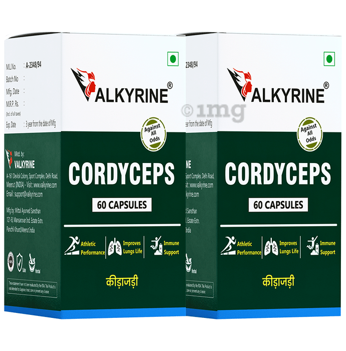 Valkyrine Cordyceps Capsule (60 Each)