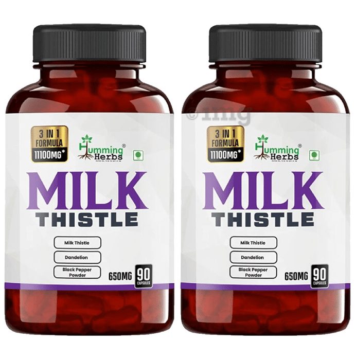 Humming Herbs Milk Thistle Capsule (90 Each)