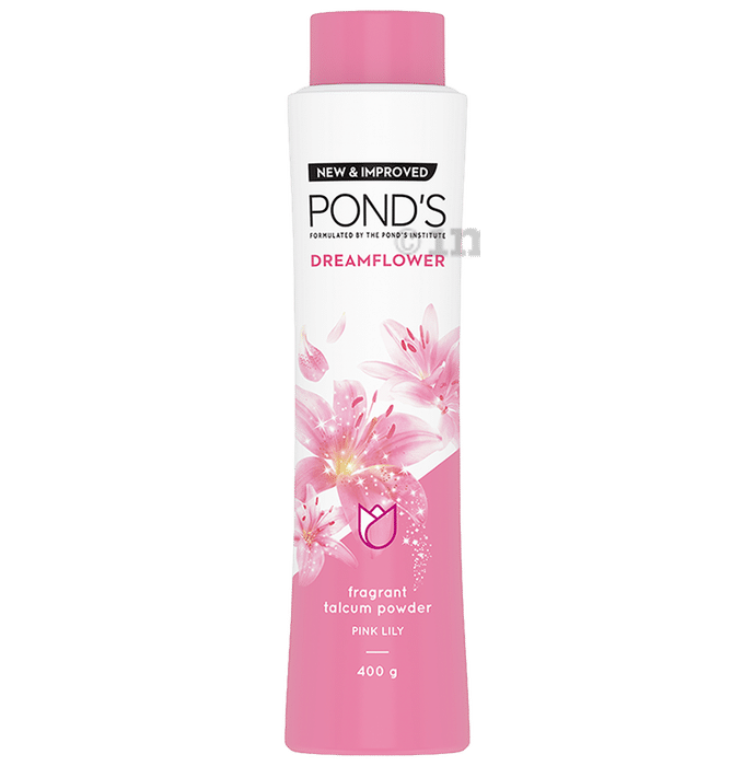 Pond's Magic Freshness Talc Powder Dreamflower Pink Lily
