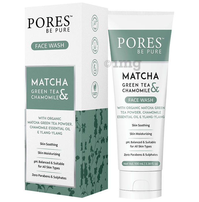 Pores Be Pure Matcha Green Tea & Chamomile Face Wash