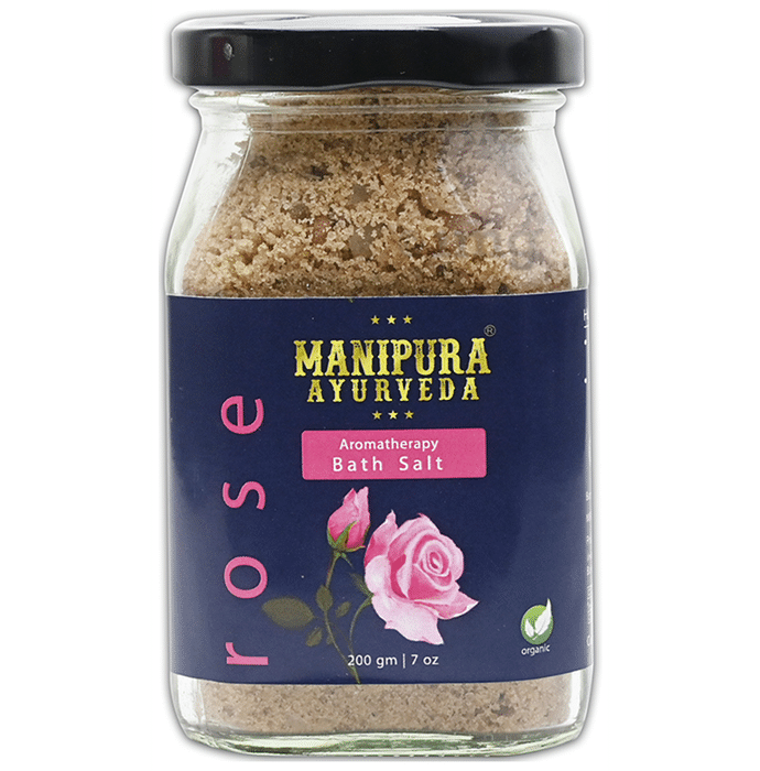 Manipura Ayurveda Aromatherapy Bath Salt Rose
