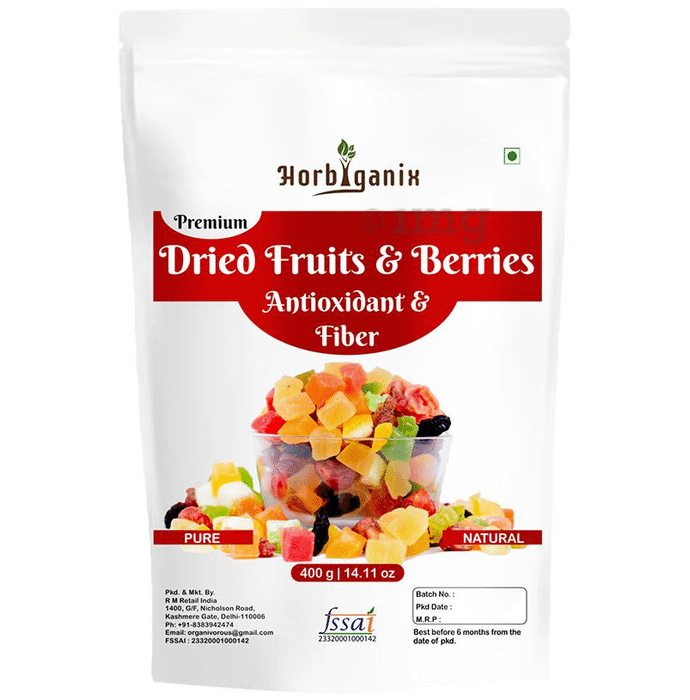 Horbiganix Premium Dried Fruits & Berries