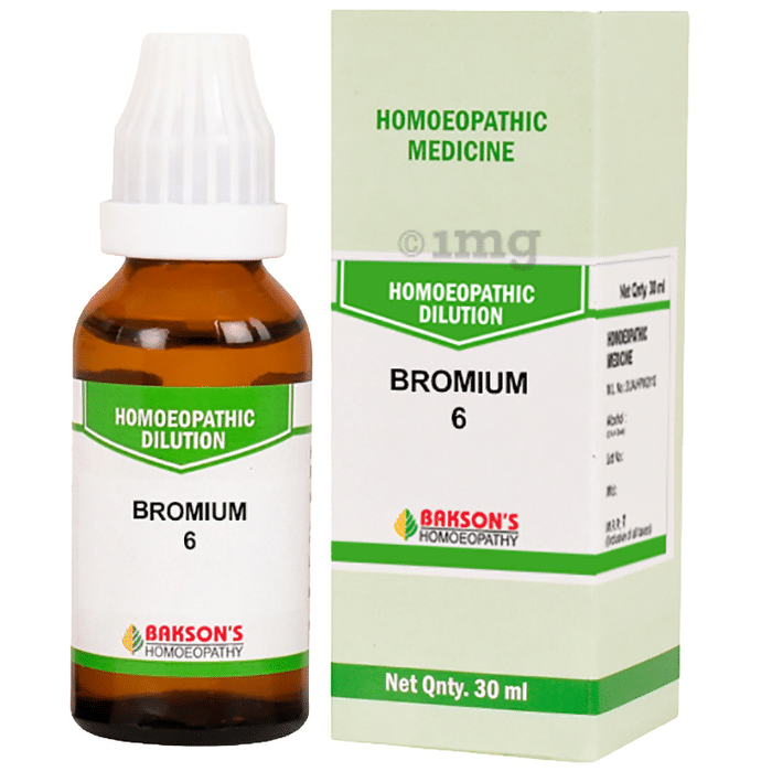 Bakson's Homeopathy Bromium Dilution 6