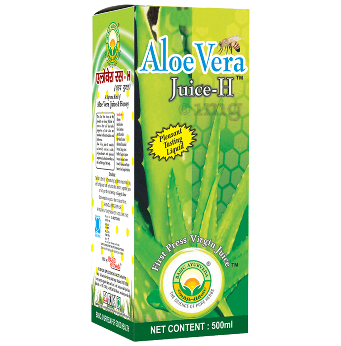 Basic Ayurveda Aloe Vera Juice with Honey