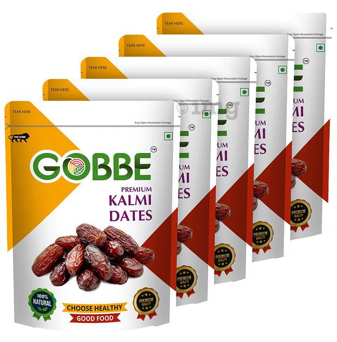 Gobbe Premium Kalmi Dates (200gm Each)