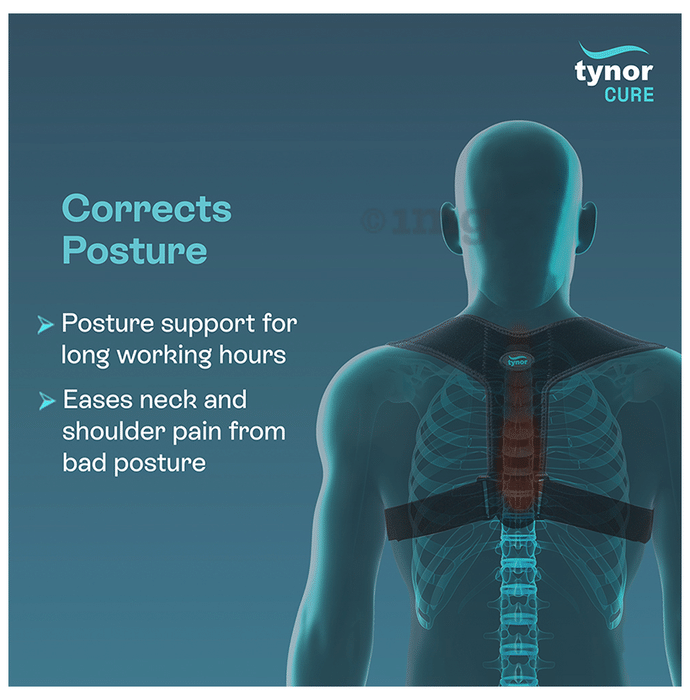 How to wear Tynor Posture Corrector to maintain correct posture during  daily activities&long sitting 