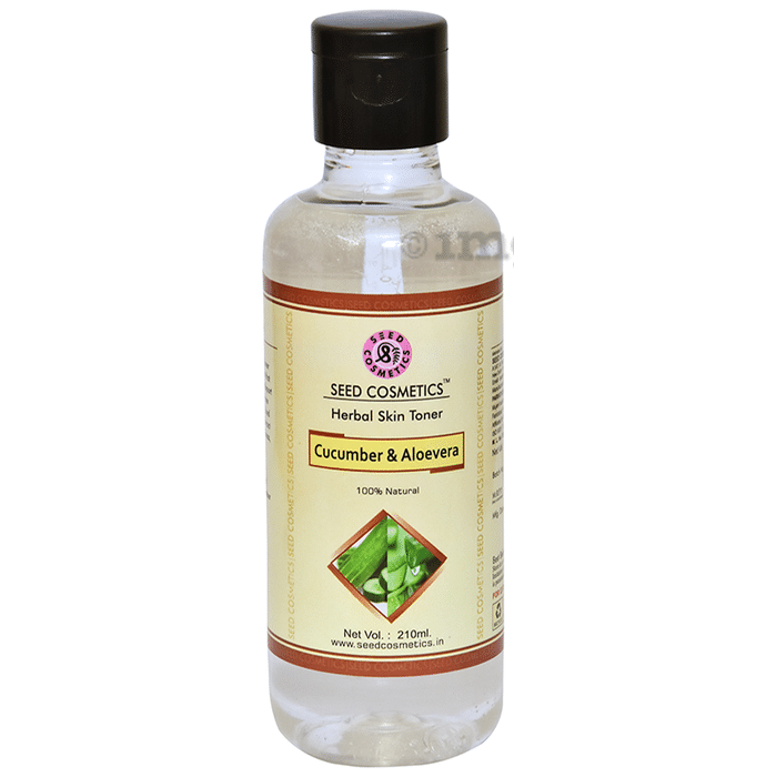 Seed Cosmetics Cucumber & Aloevera Herbal Skin  Toner