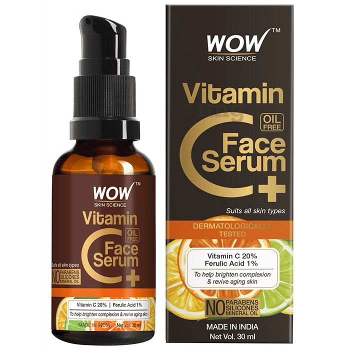 WOW Skin Science Oil Free Vitamin C Face Serum