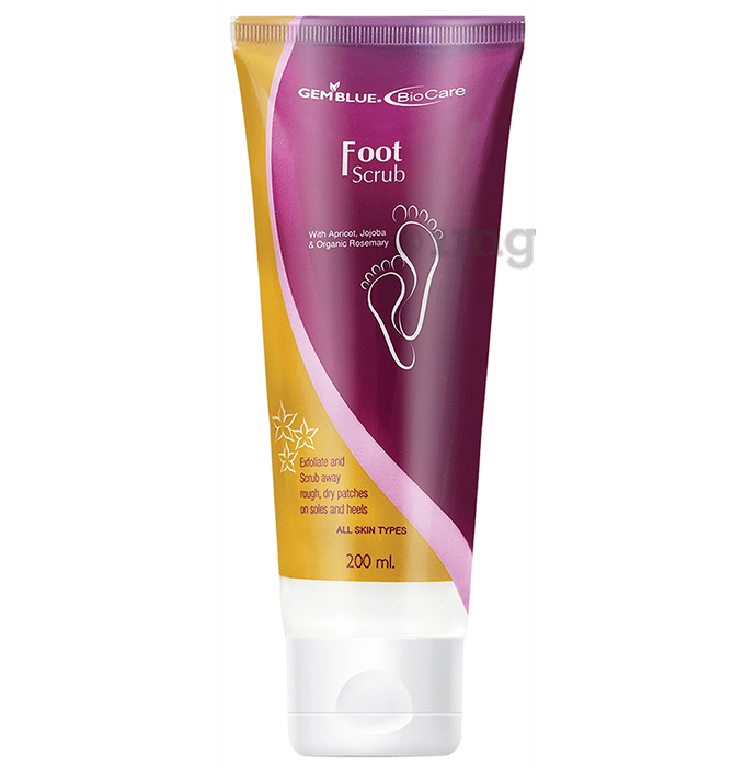 Gemblue Biocare Foot Scrub Buy tube of 200.0 ml Scrub at best price in