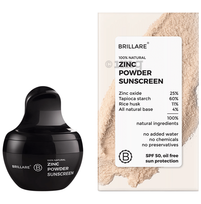 Brillare Zinc Powder Sunscreen SPF 50