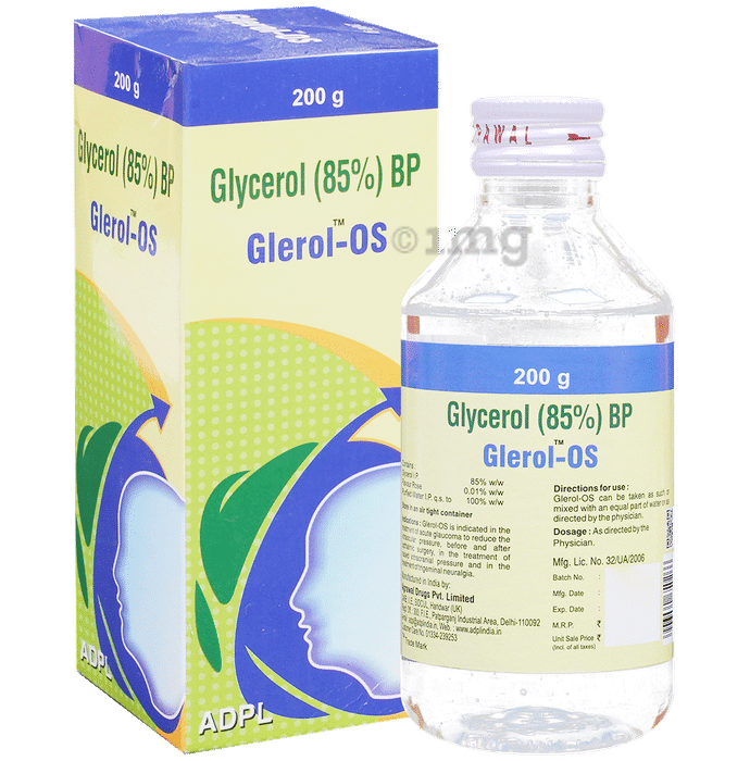 Glerol-OS Gel | Glycerol (85%) BP for Eye Health