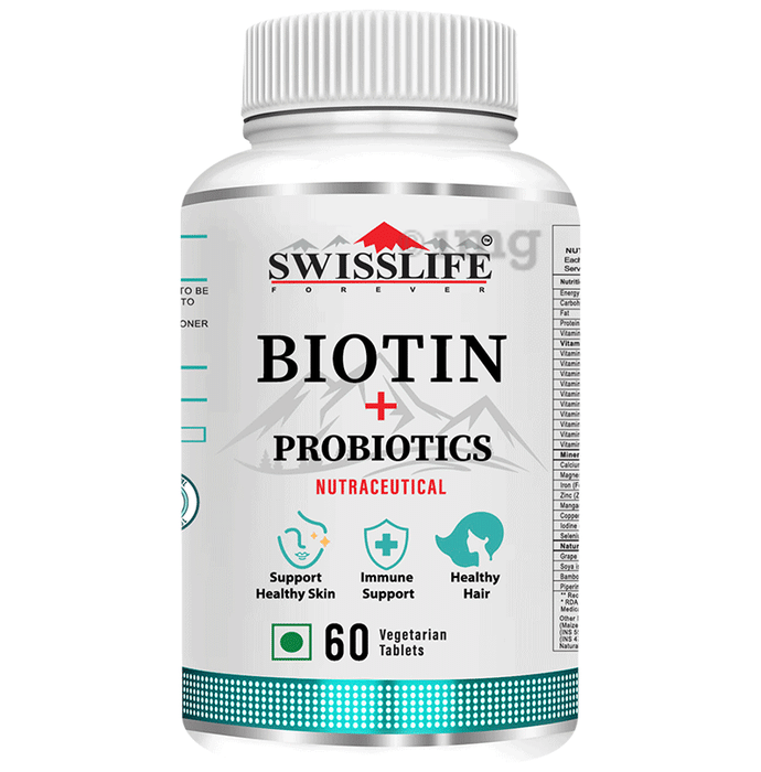 SWISSLIFE FOREVER Biotin + Probiotics Tablet