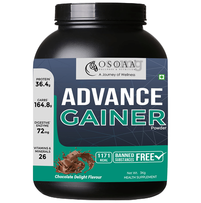 OSOAA Advance Gainer Powder Chocolate Delight