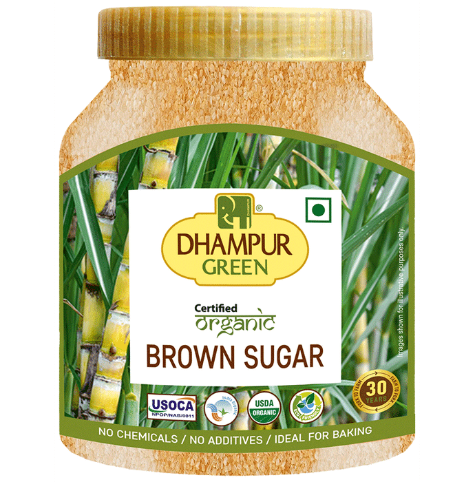 Dhampur Green Certified Organic Brown Sugar