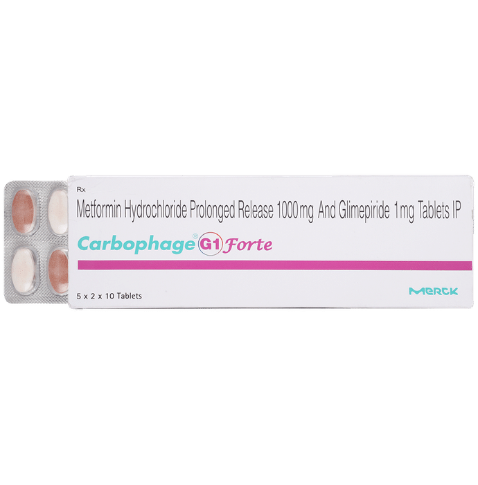 Carbophage G 1 Forte Tablet PR