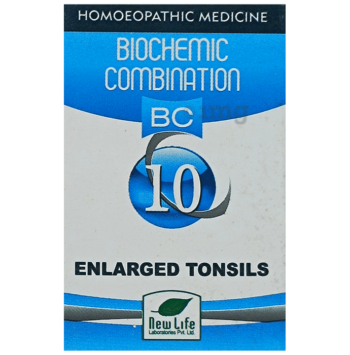 New Life Bio Combination No.10 Enlarged Tonsils