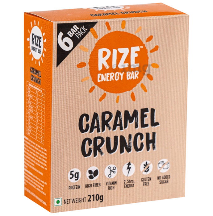 Rize Energy Bar Caramel Crunch