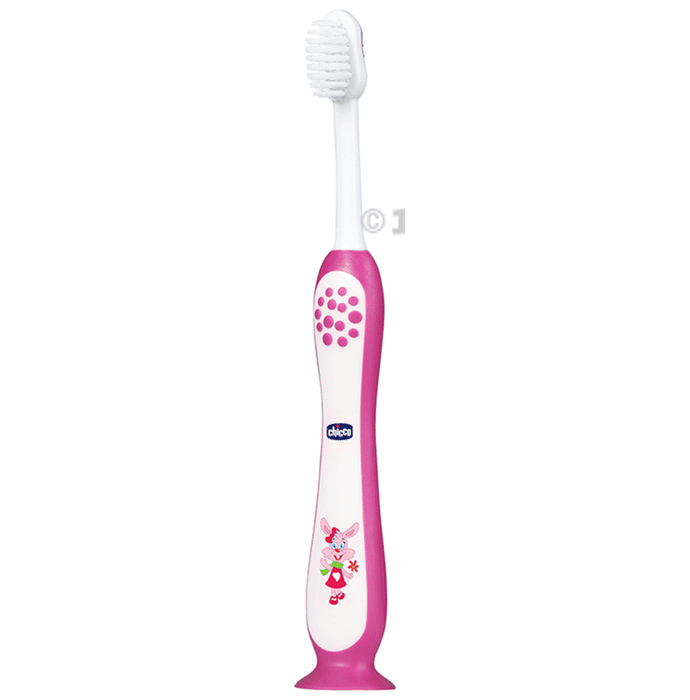 Chicco Toothbrush For 3-8 Years Pink