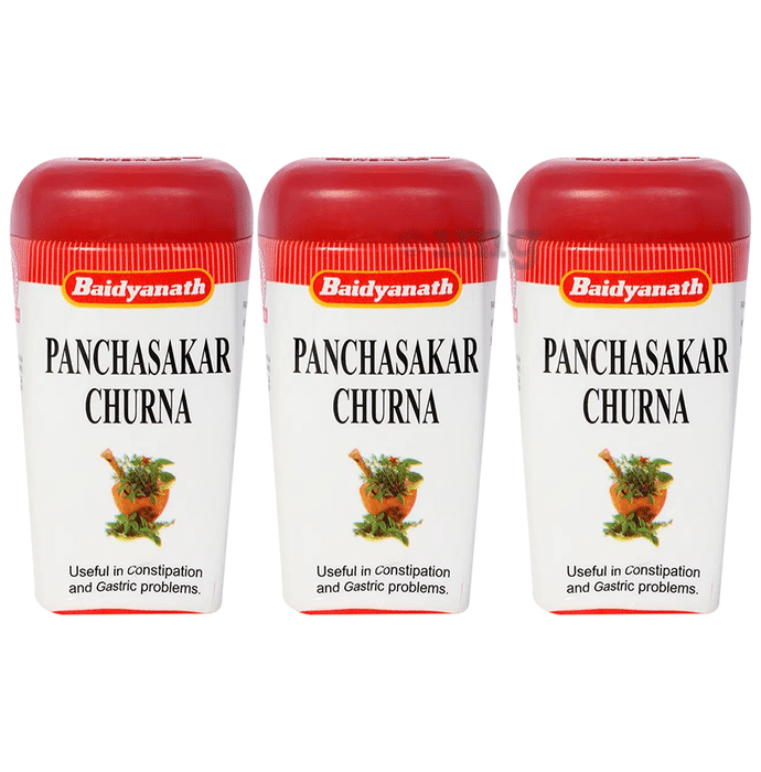 Baidyanath (Jhansi) Panchasakar Churna (100gm Each)