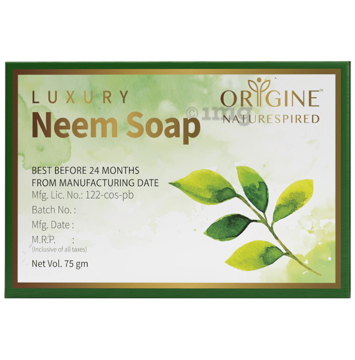 Origine Naturespired Luxury Soap (75gm Each) Neem
