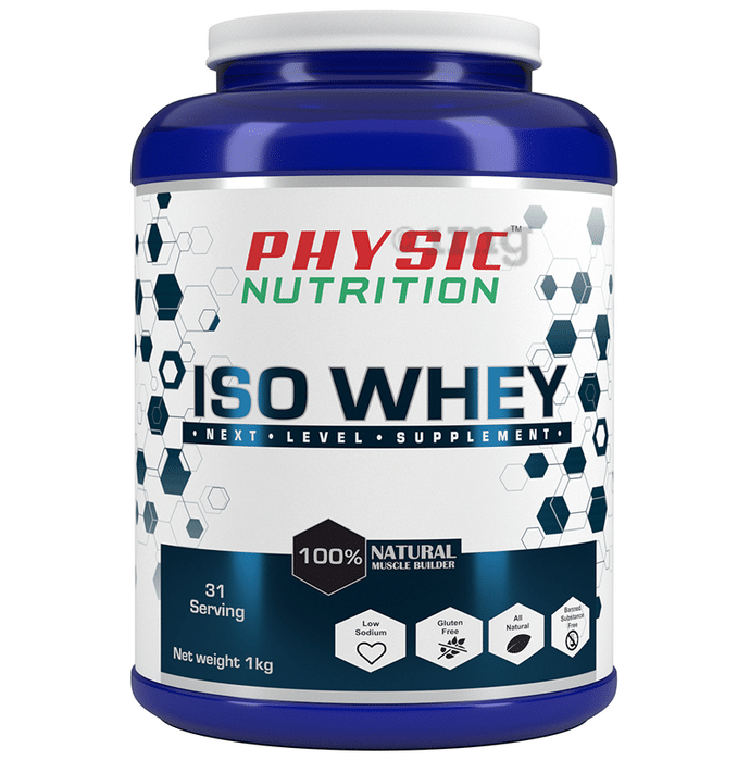 Physic Nutrition Iso Whey Powder Kesar Pista