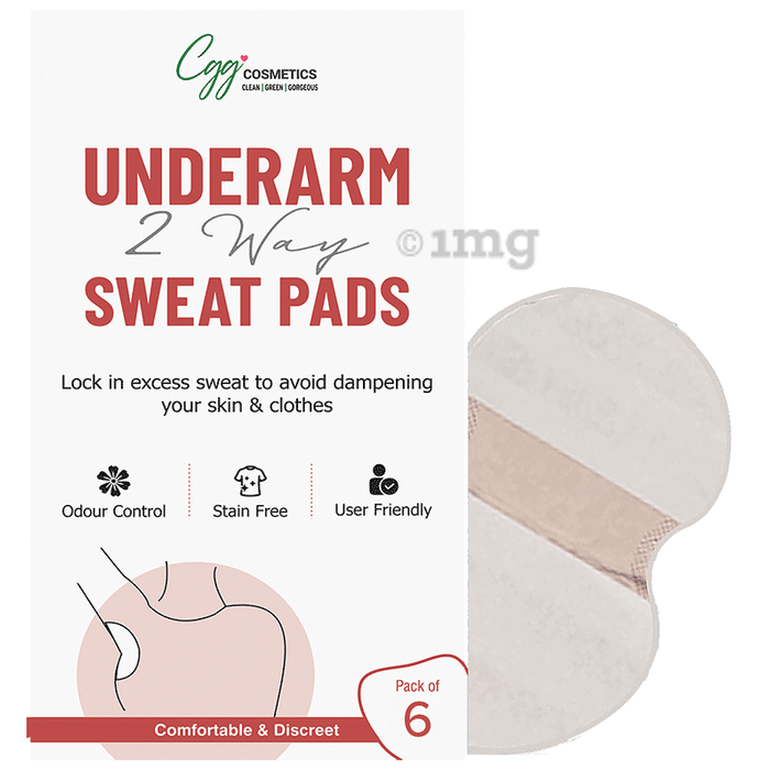 CGG Cosmetics Underarm 2 Way Sweat  Pads