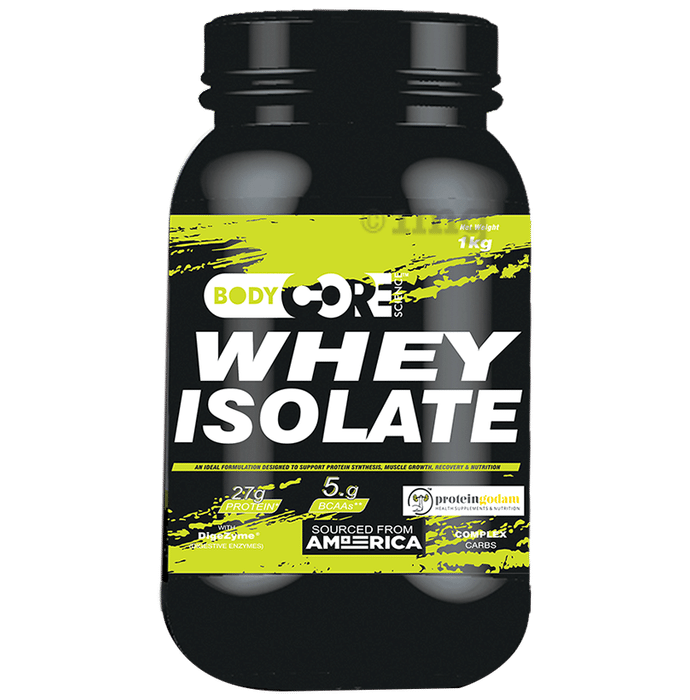 Body Core Science Whey  Isolate Green Powder Cream and Cookie