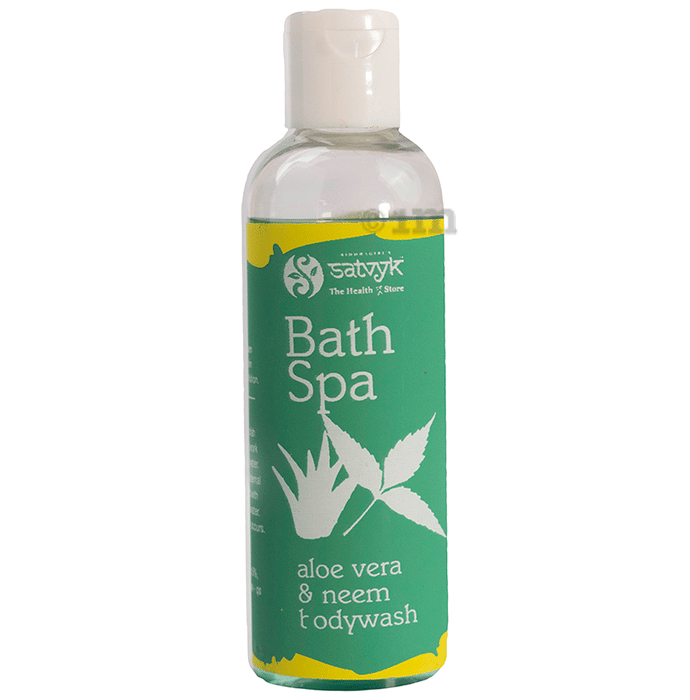 Satvyk Bath Spa Aloe Vera & Neem Body Wash