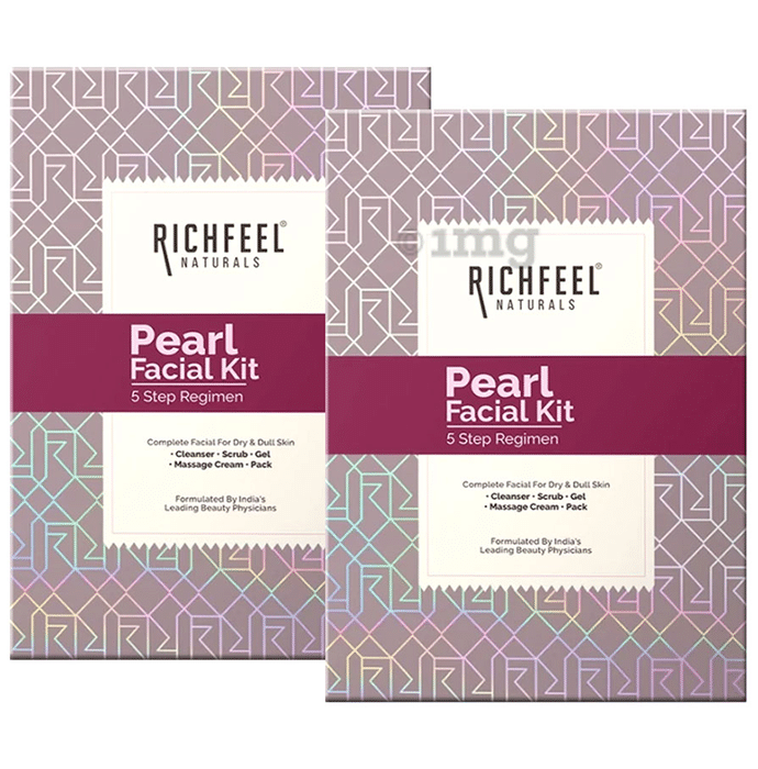 Richfeel Naturals Pearl Facial Kit (6gm Each)