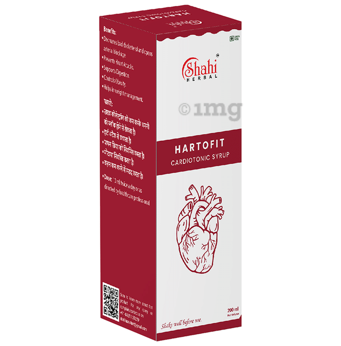 Shahi Herbal Hartofit Cardiotonic Syrup (200ml Each)