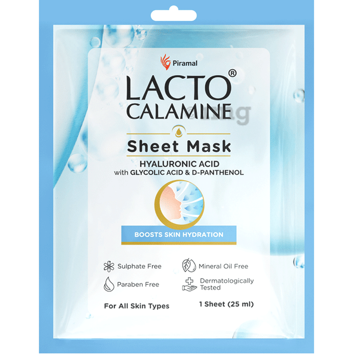 Lacto Calamine Hyaluronic Acid Sheet Mask